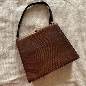 Bellestone Vintage Alligator Purse 1950s